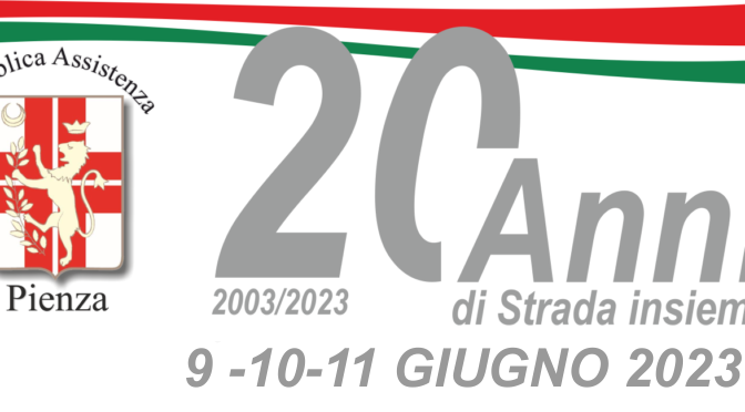 20 anni di PUBBLICA ASSISTENZA 9-10-11 GIUGNO 2023